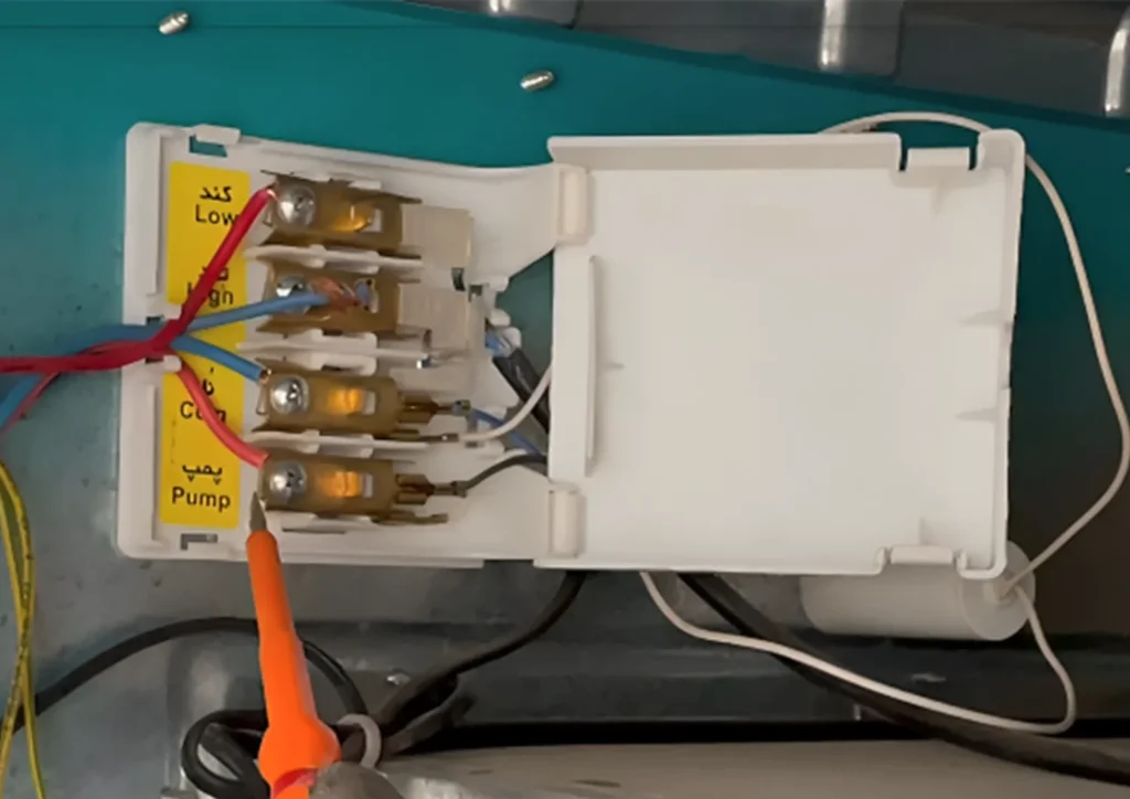 سیم کشی جعبه تقسیم کولر آبی